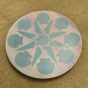 NWT seashell cute serving tray
